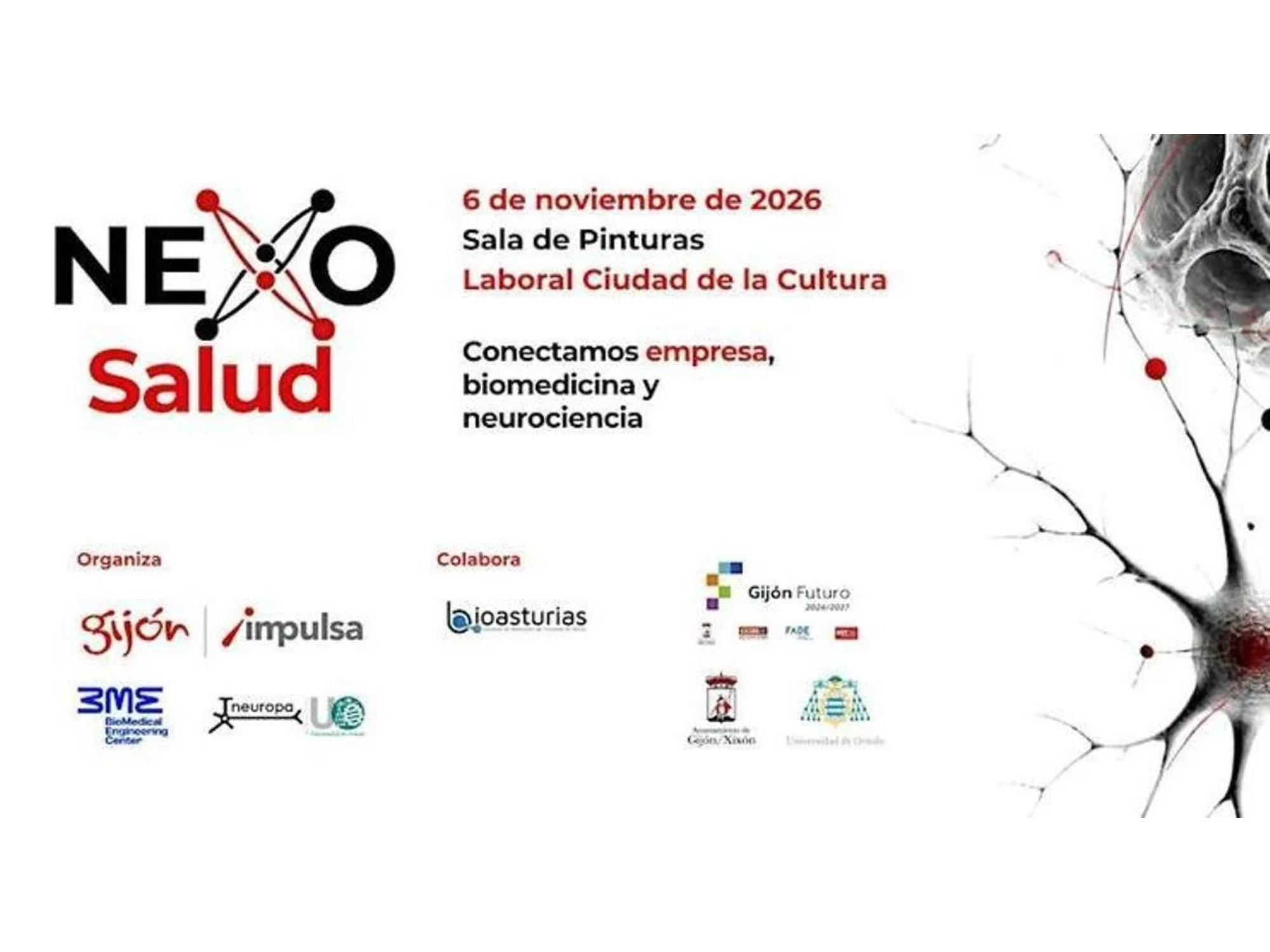 Nexo Salud: un encuentro sobre investigación en salud en Xixón