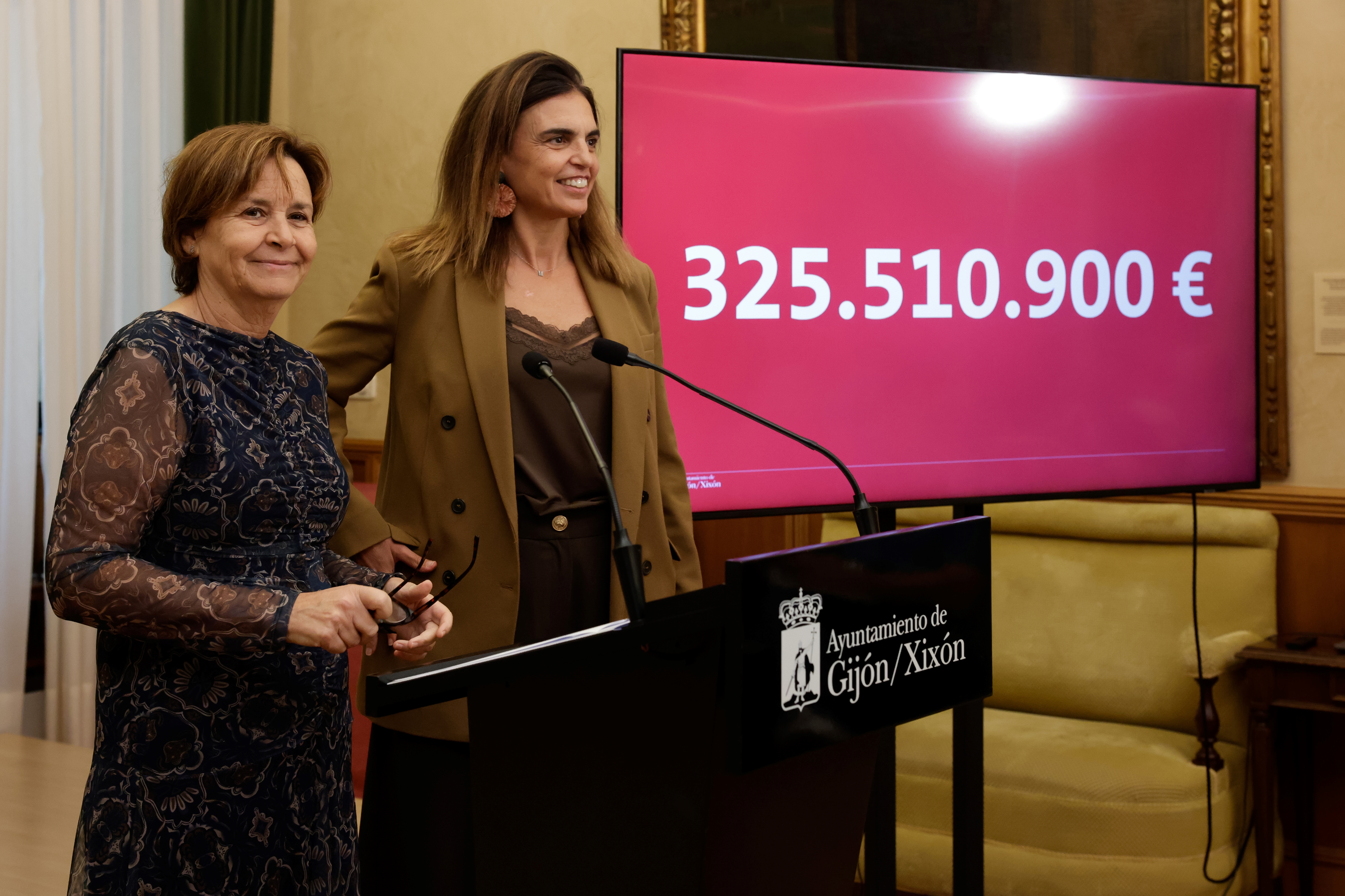 Gijón aprueba un presupuesto histórico de 325,5 millones sin aumentar impuestos