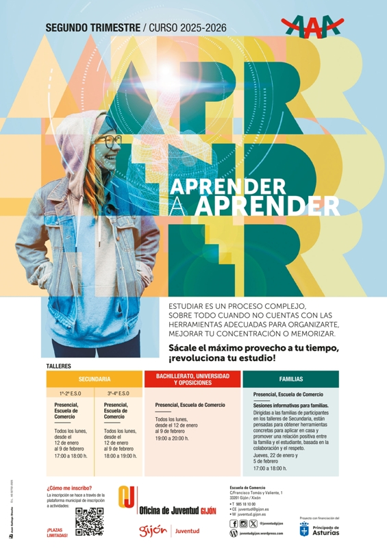 Cartel Aprender a aprender