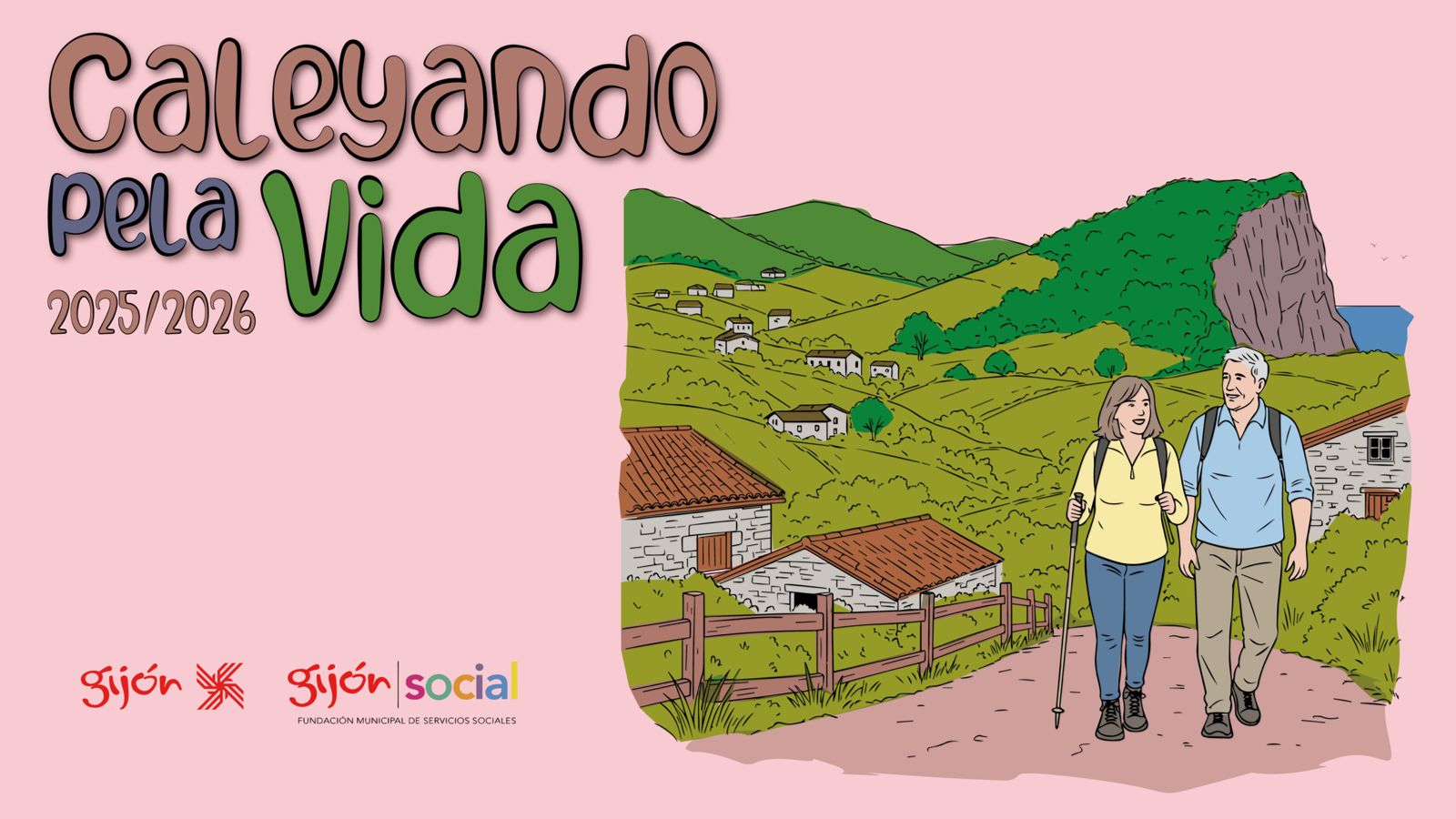 CARTEL PROGRAMA CAMINANDO POR LA VIDA