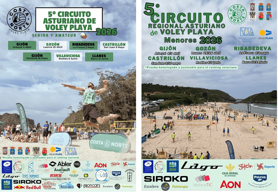 CARTEL CIRCUITO VOLEY PLAYA 2026