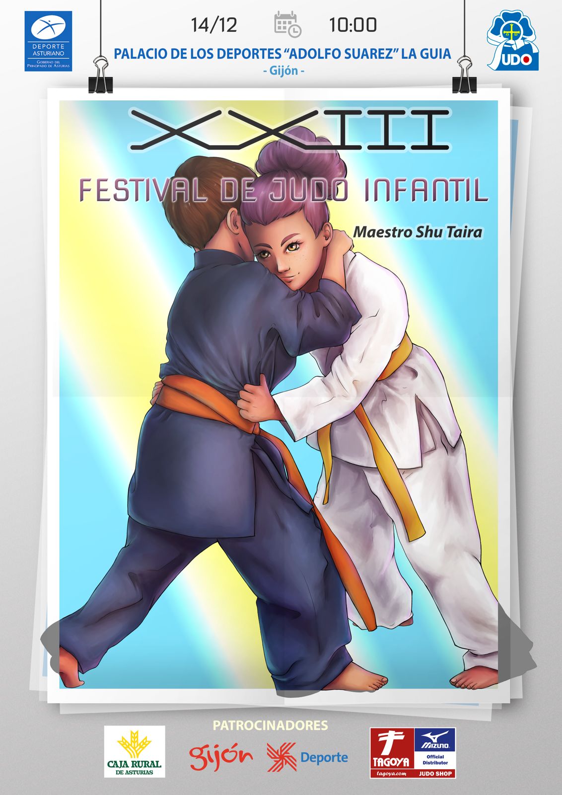 CARTEL EVENTO INFANTIL JUDO