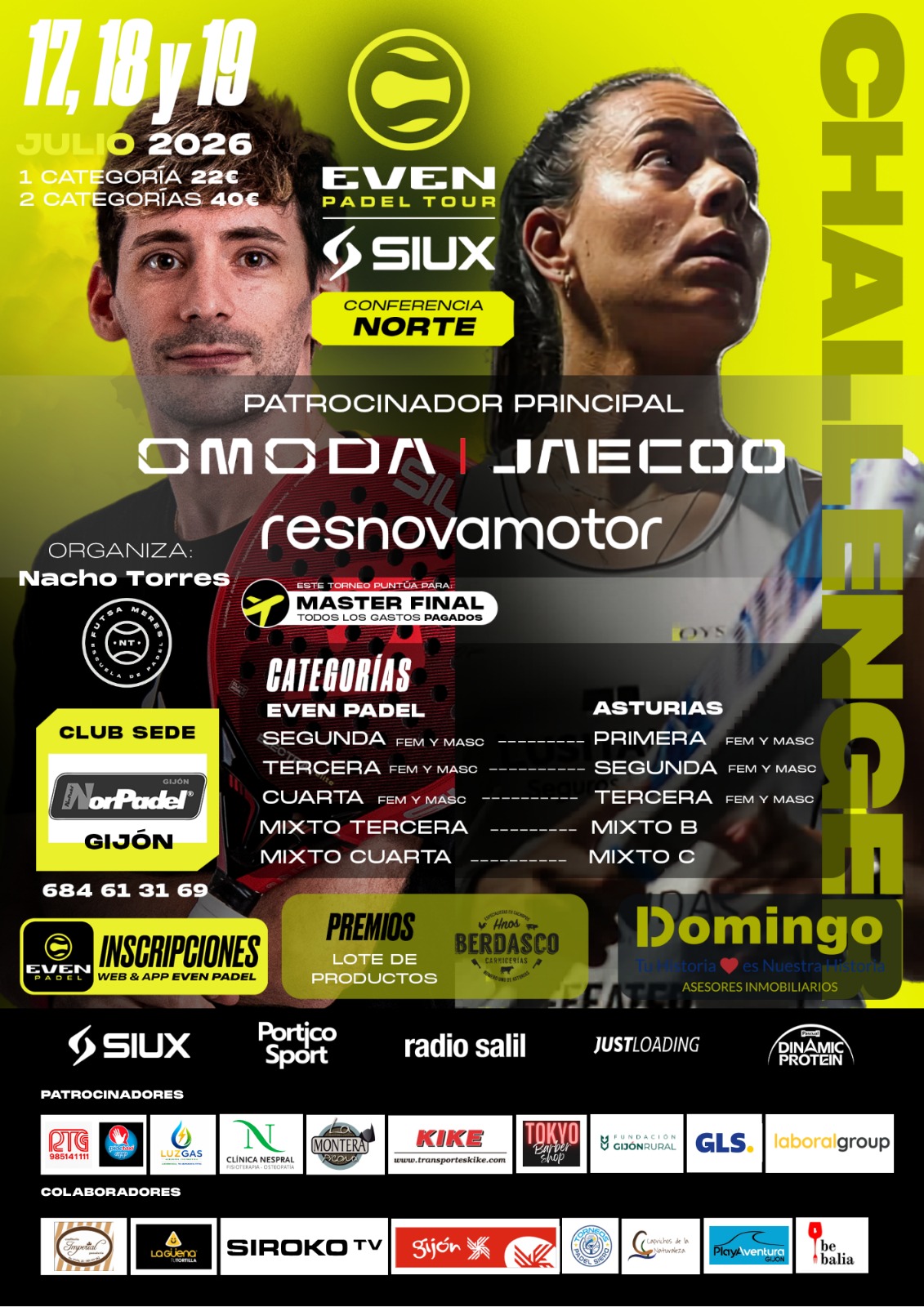 Cartel Padel