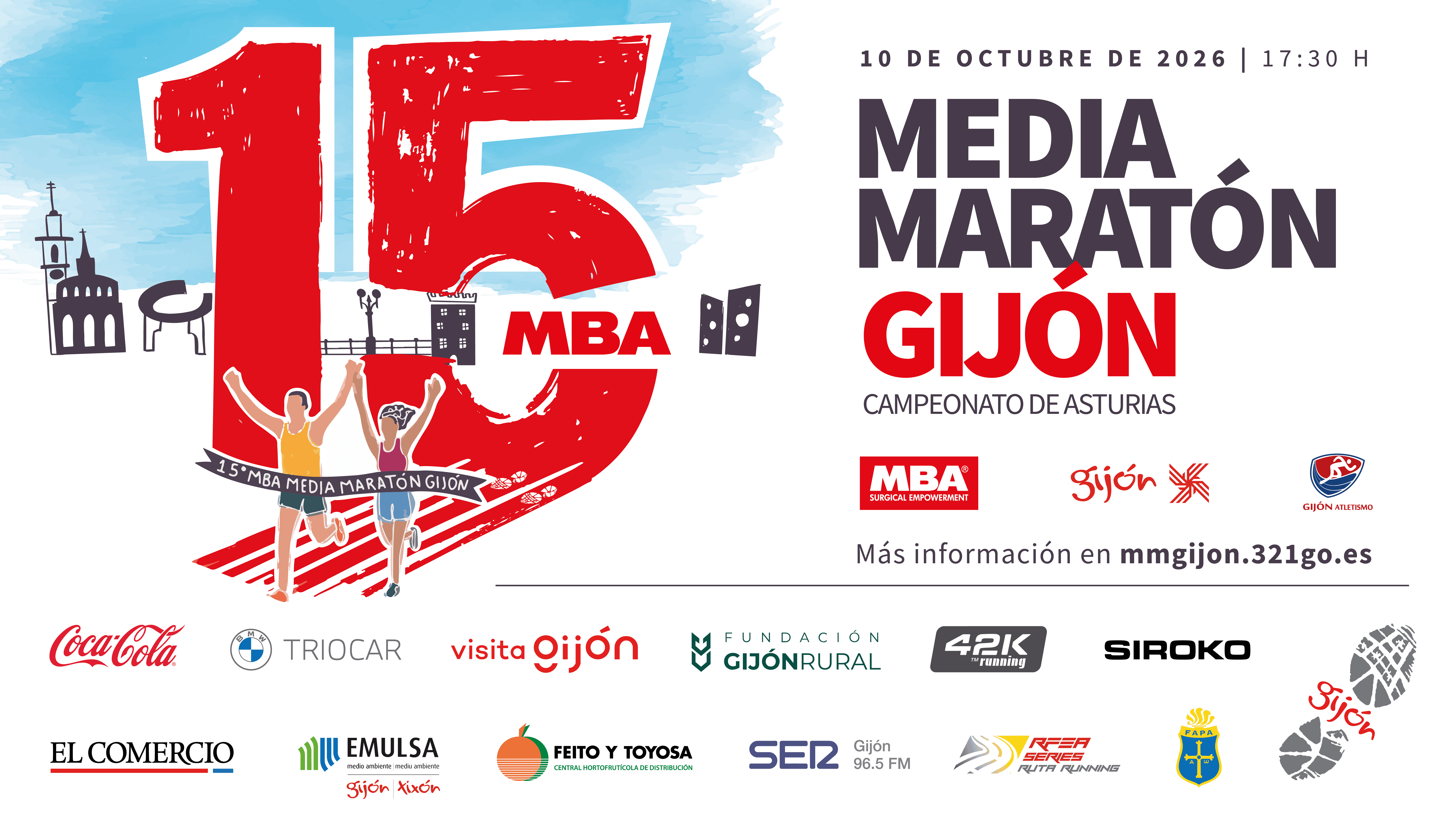 CARTEL MEDIA MARATÓN GIJÓN 2026