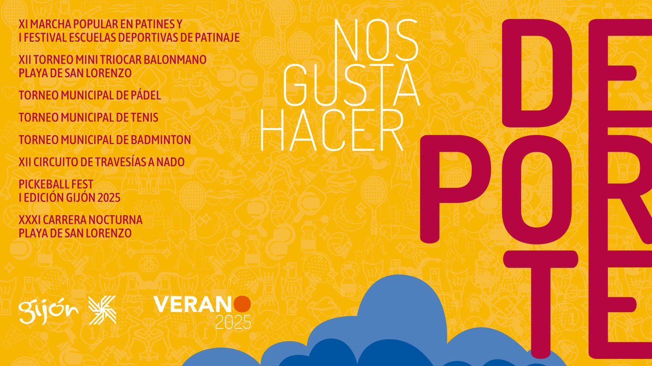 CARTEL NOS GUSTA EL DEPORTE