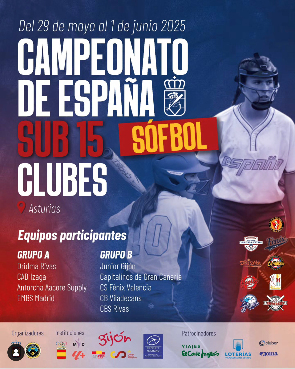CARTEL CAMPEONATO ESPAÑA SÓFBOL