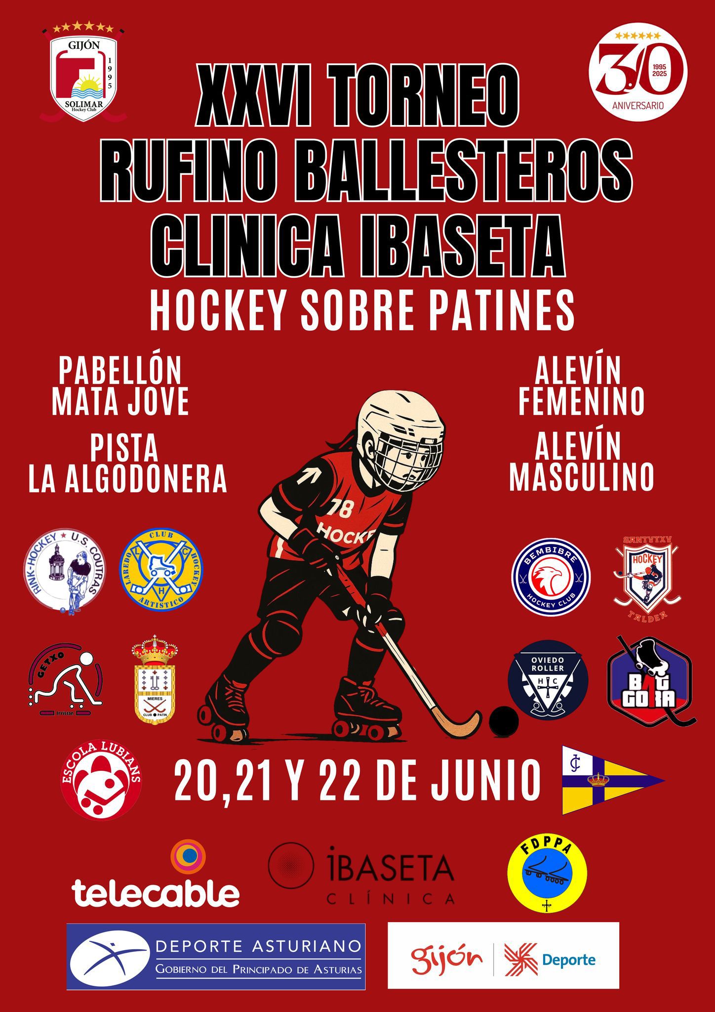 CARTEL TORNEO RUFINO BALLESTEROS