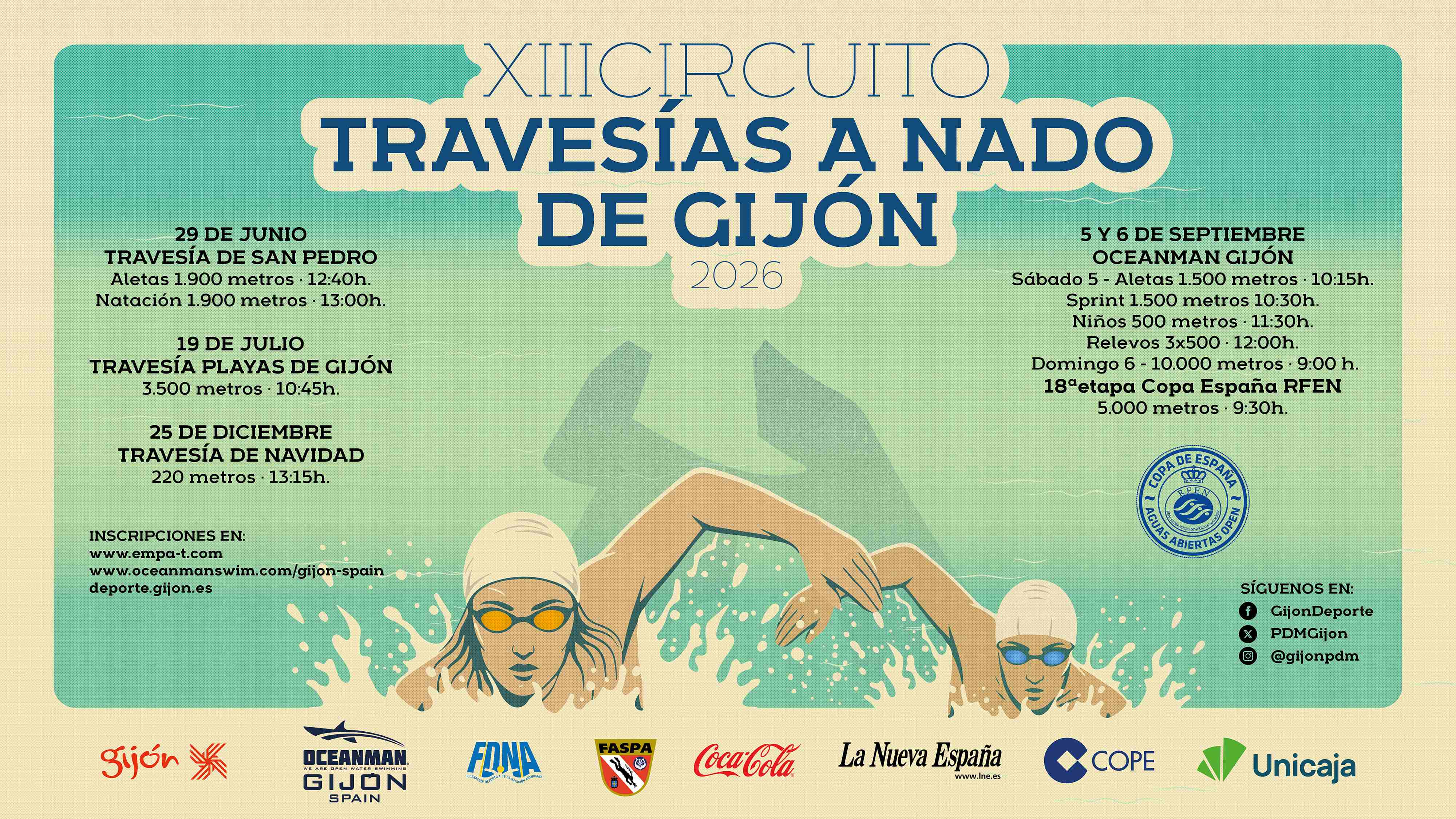 CARTEL CIRCUITO TRAVESÍAS 2026