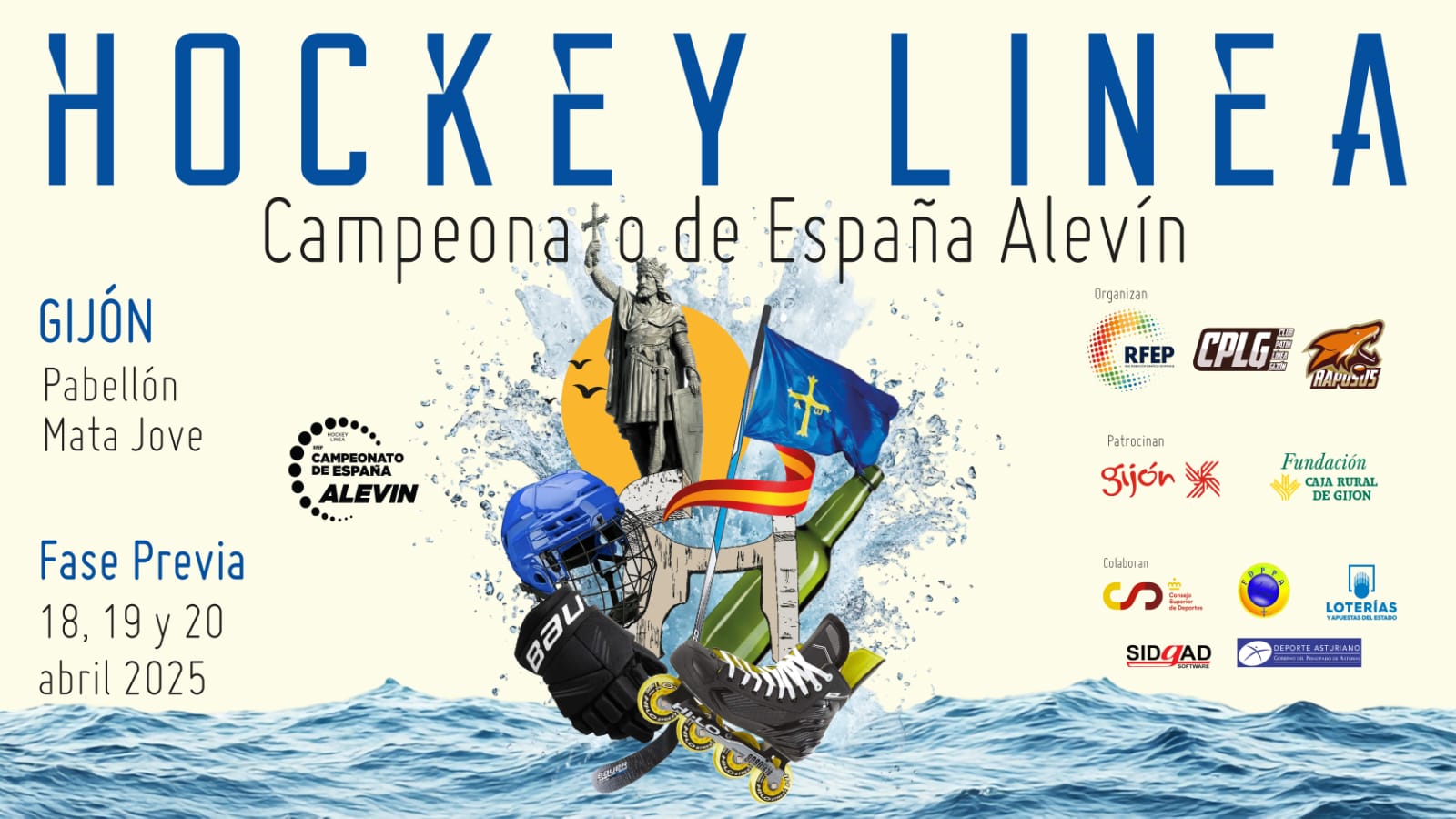 Cartel Hockey Línea