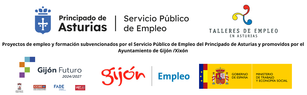 Logos Taller de Empleo "Las Mestas"