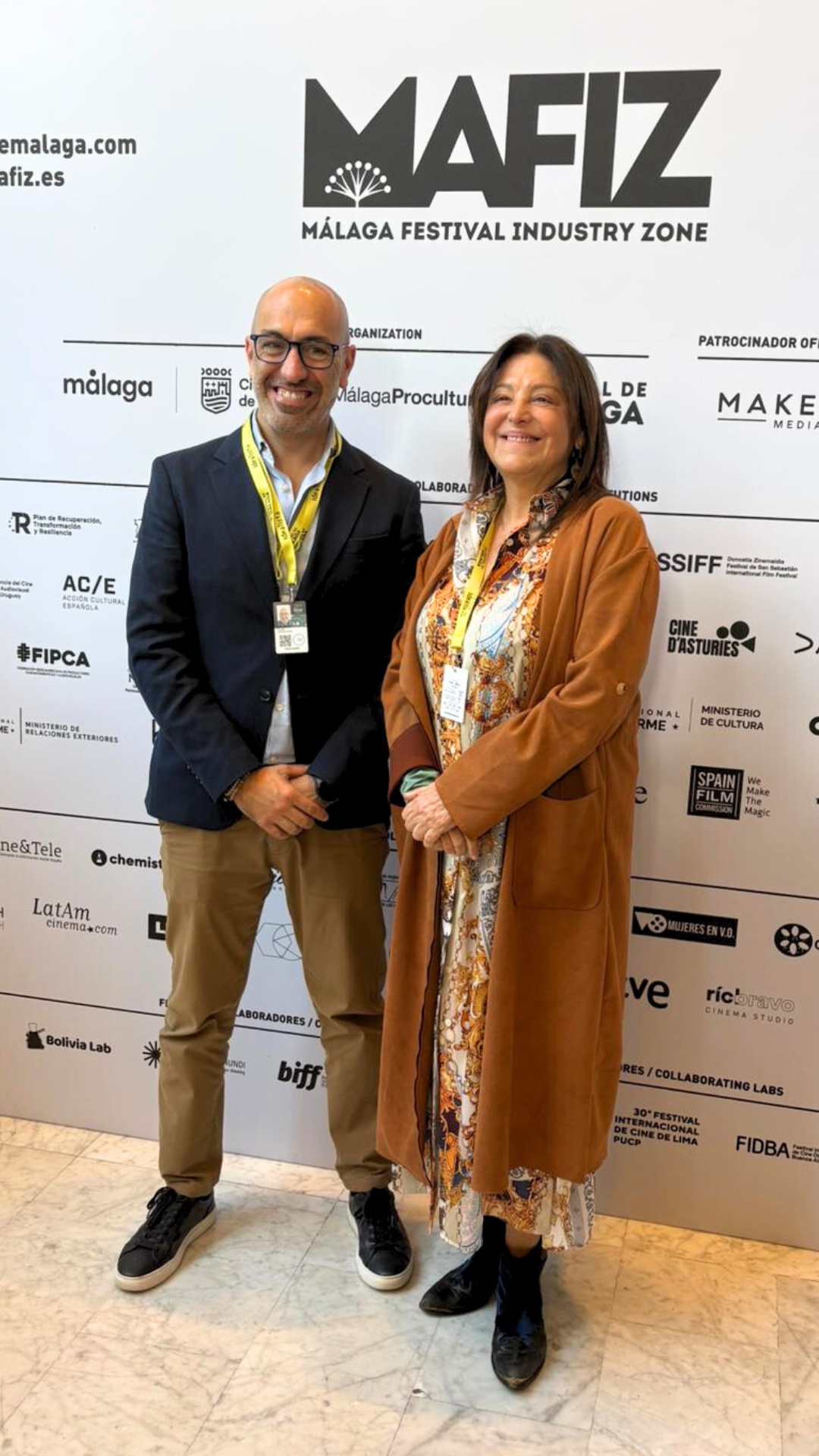 Oliver Suárez y Annabelle Aramburu