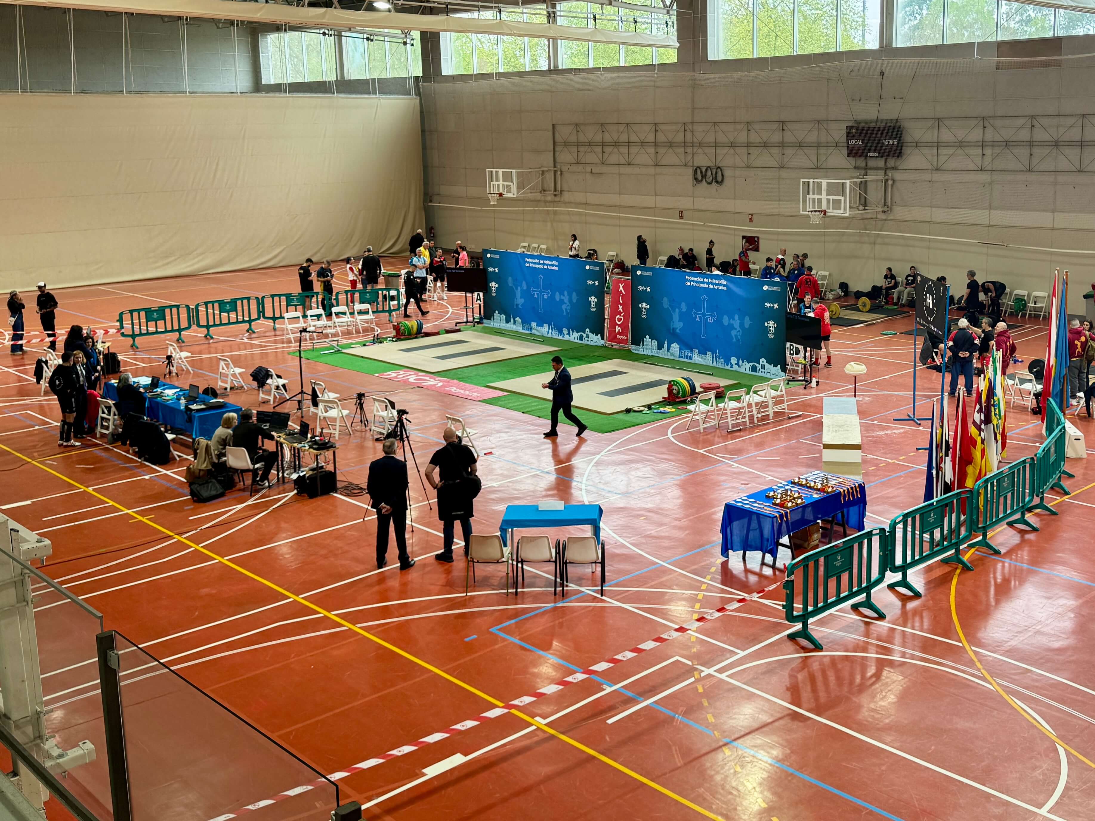 Ambiente X Campeonato de España Máster de Halterofilia