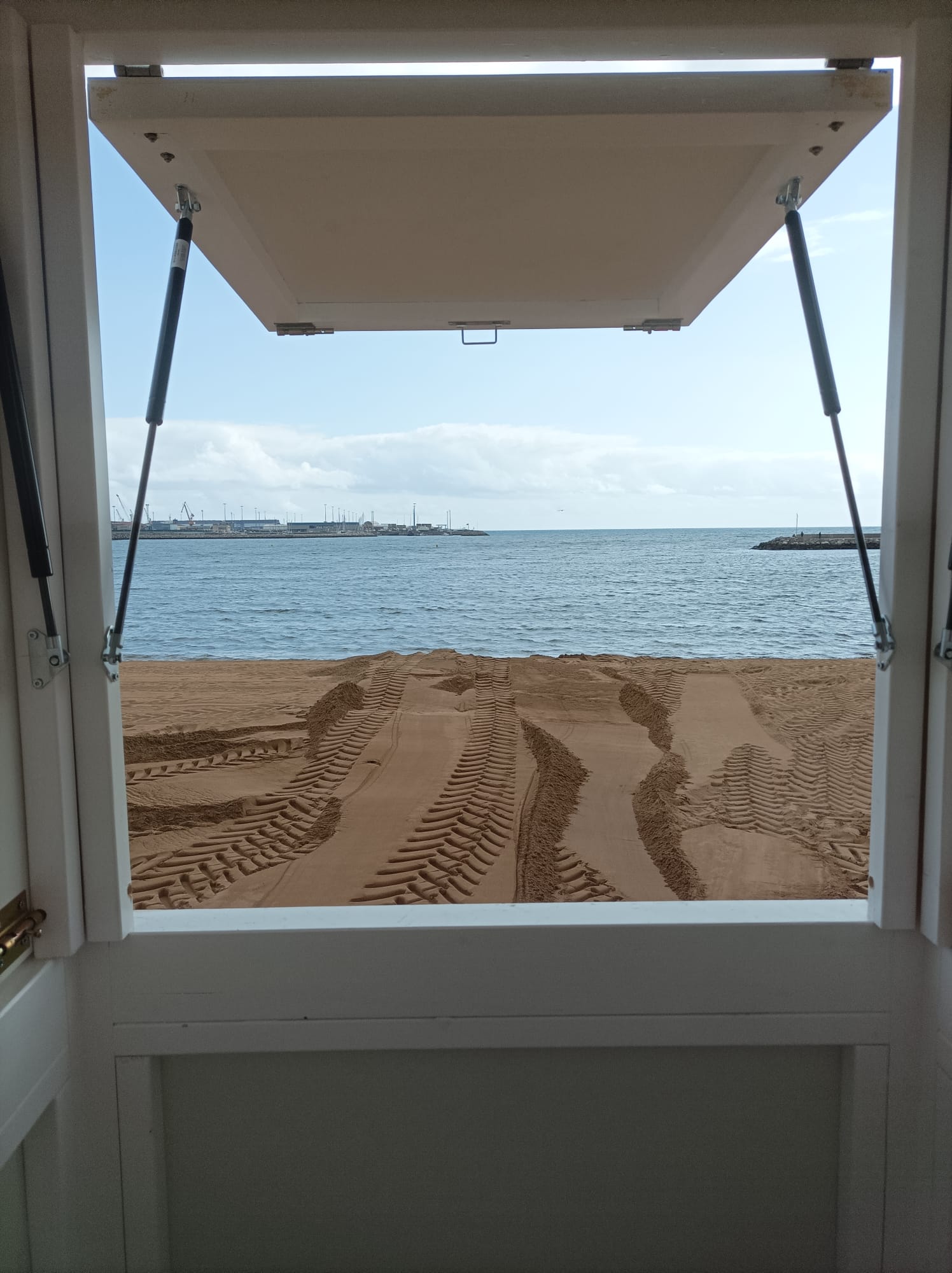 Vistas desde el interior de la torre