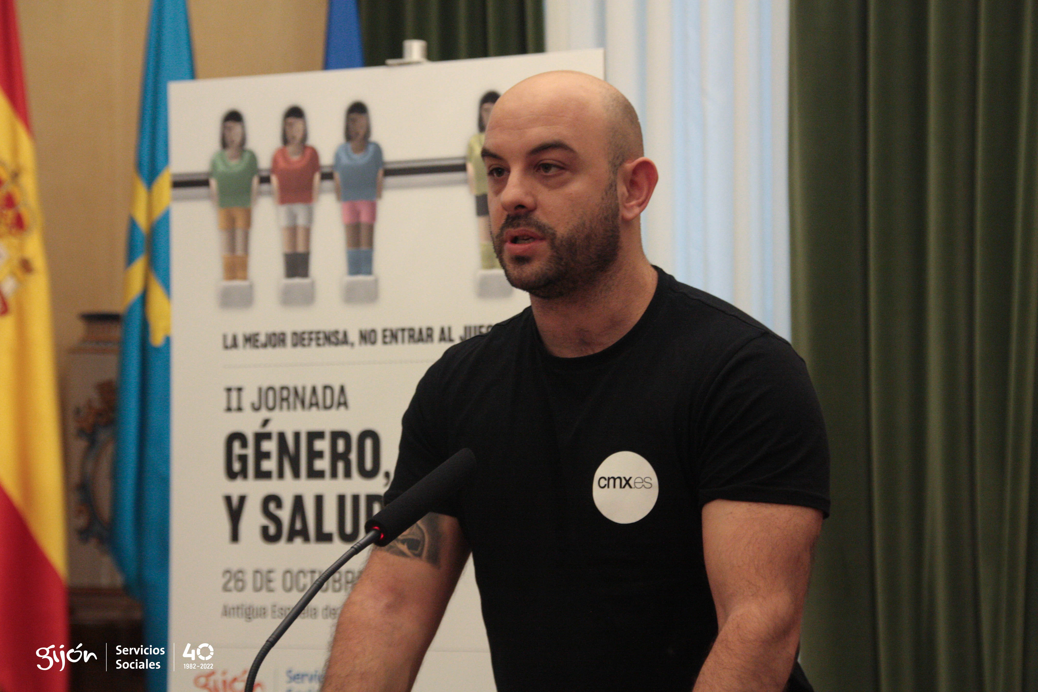 Luis Javier Martínez, coordinador de salud e igualdad del CMX