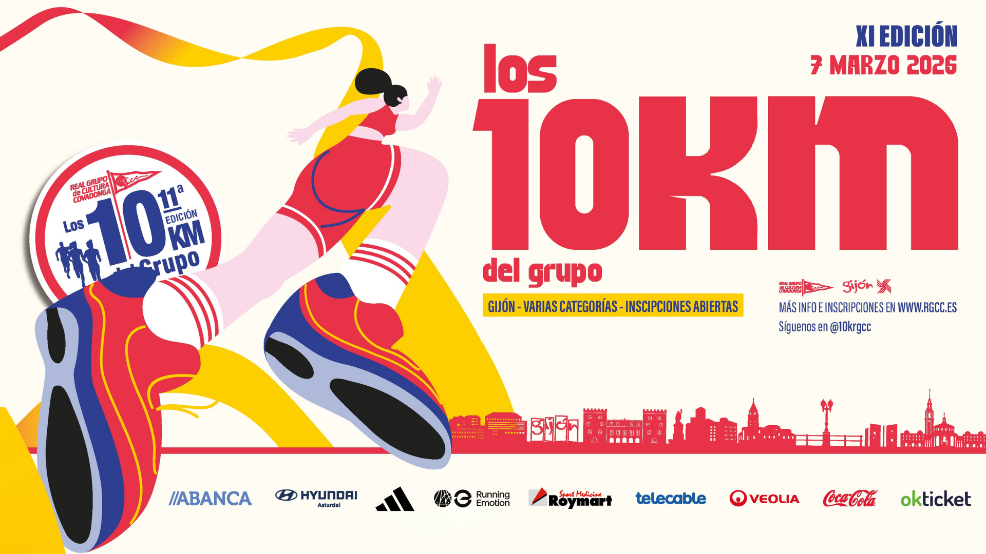 CARTEL 10K DEL GRUPO 2026