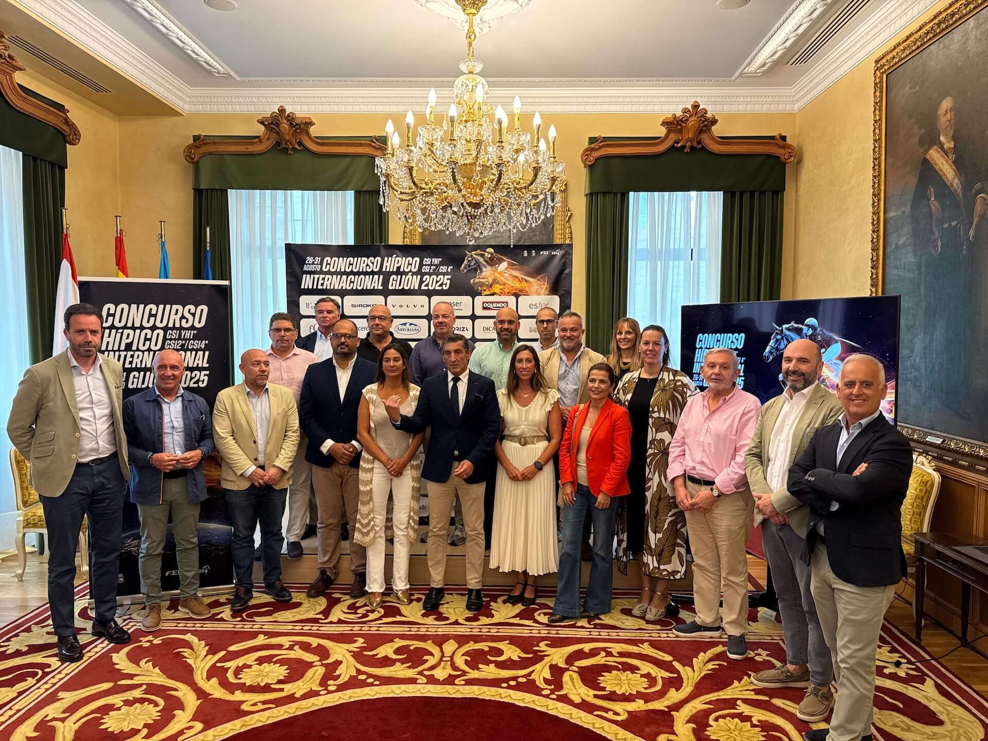 Presentación Concurso Hípico CSI Gijón 2025