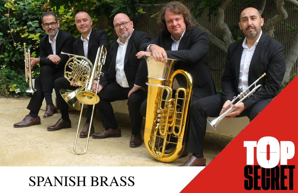 Fotografía de la banda Spanish Brass