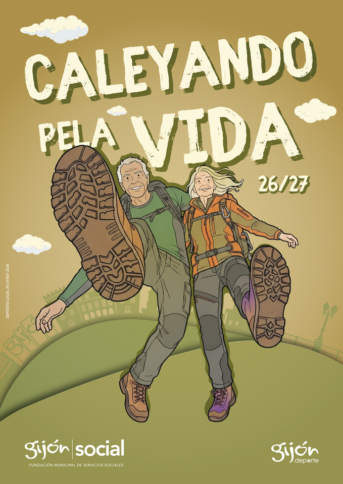 Cartel Caleyando pela Vida
