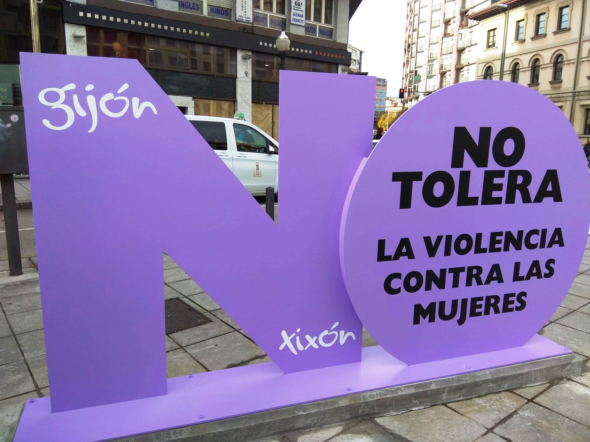 Gijón no tolera la violencia hacia las mujeres
