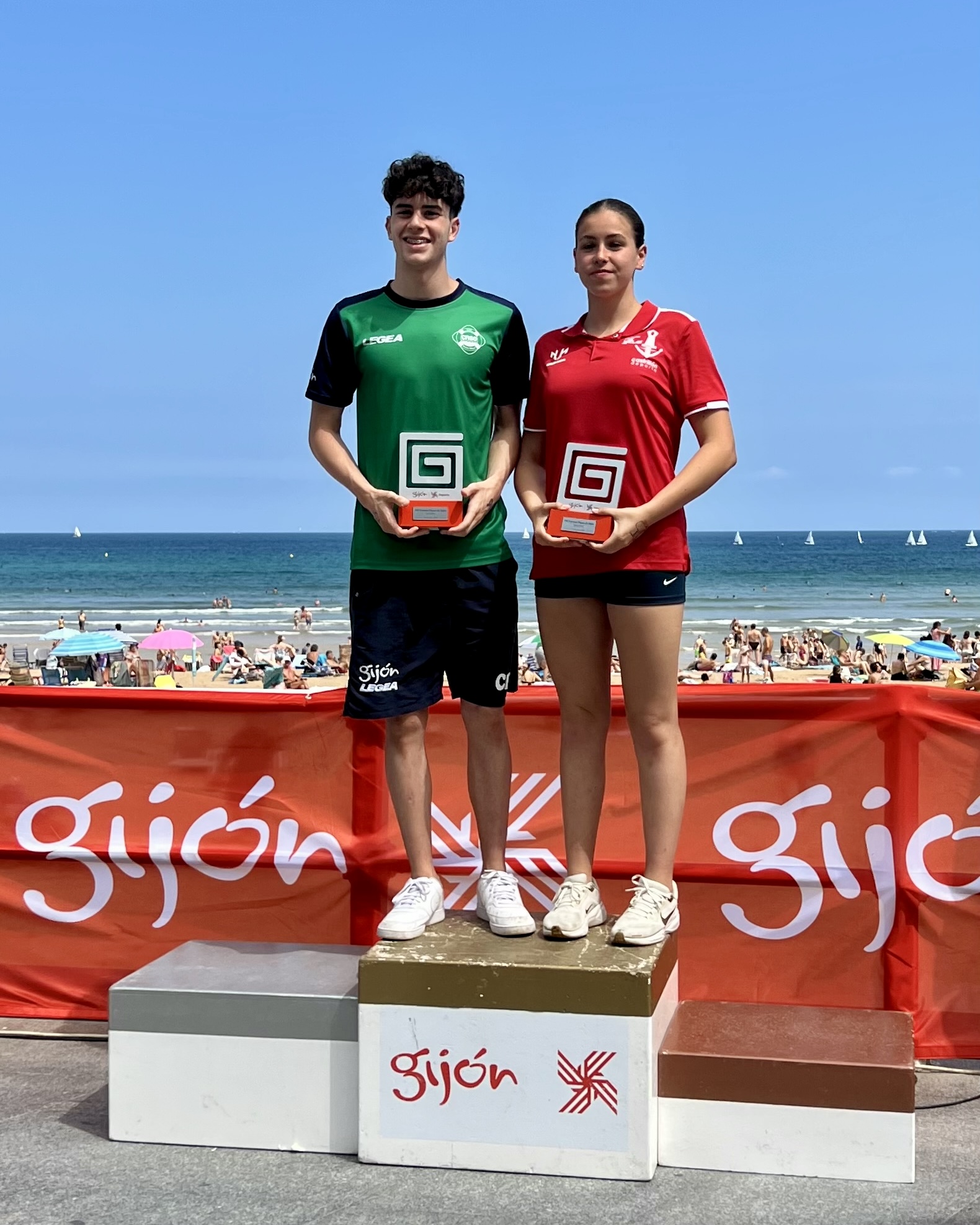 Ganadores Travesía Playas de Gijon