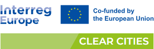 Interreg Europe: Co-funded by the European Union. Clear Cities