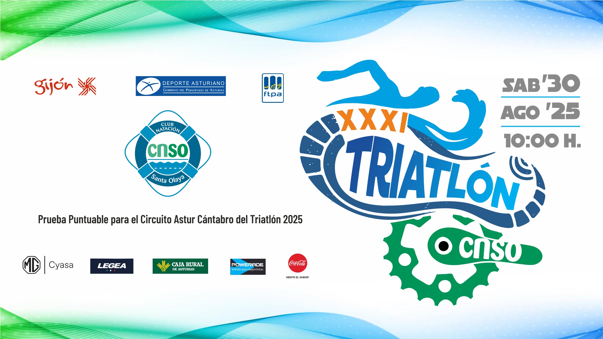 CARTEL XXXI TRIATLÓN CNSO 