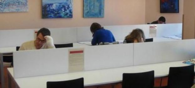 sala de estudio