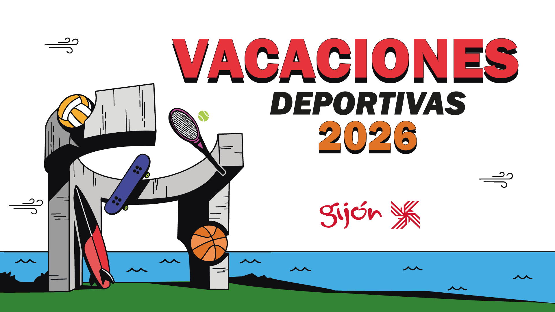 CARTEL VACACIONES DEPORTIVAS 2026