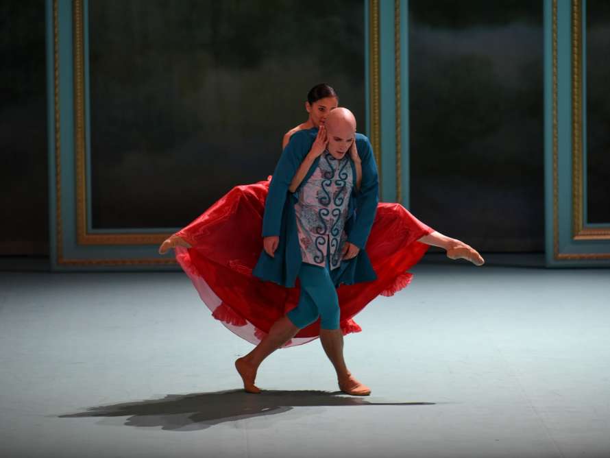 Escena bailarines