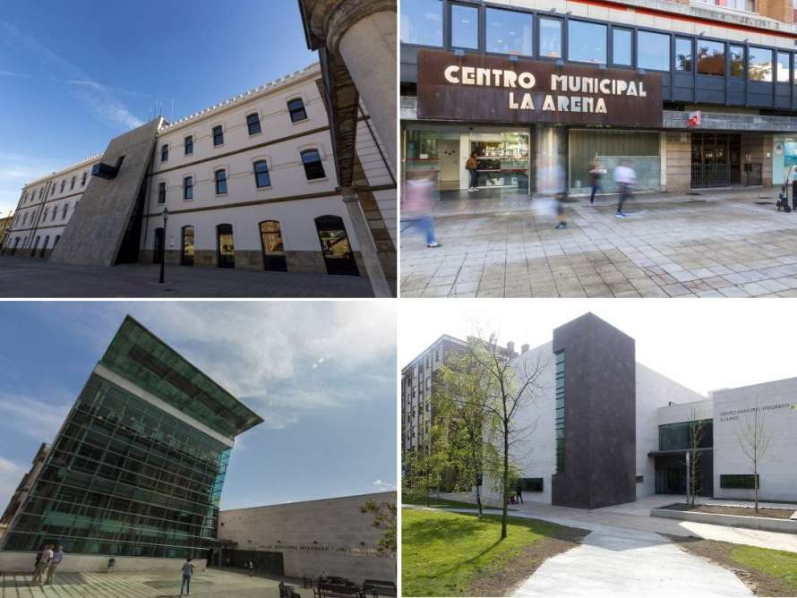fachadas centros municipales integrados