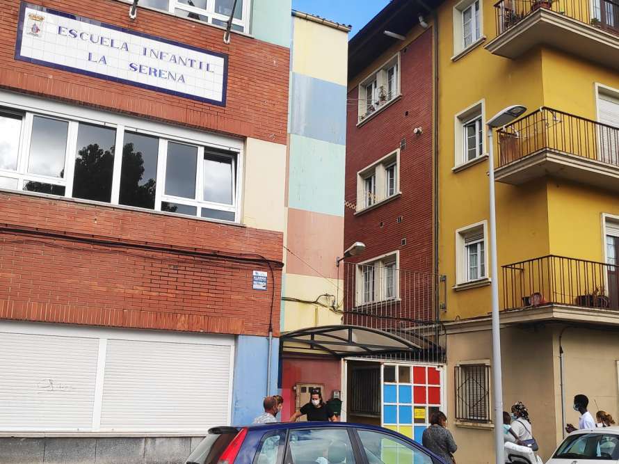 Inicio de curso en la Escuela Infantil de La Serena.