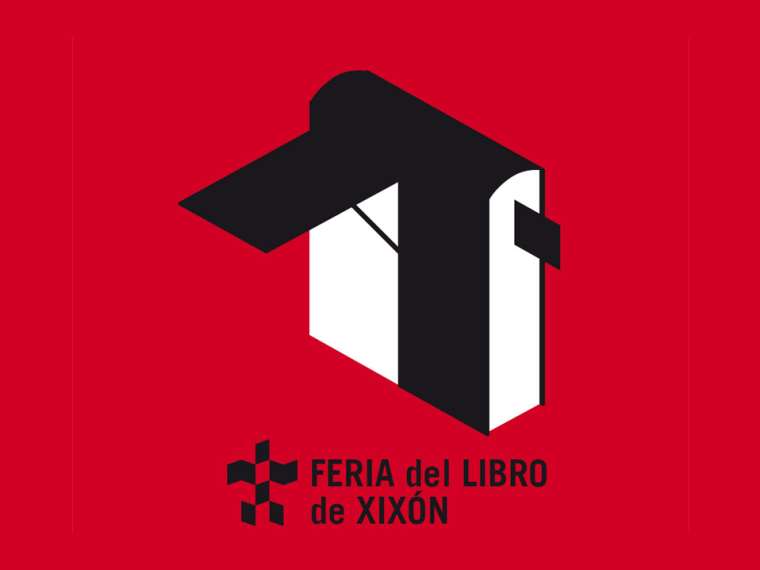 Cartel anunciador de la Feria del Libro de Xixón 2020