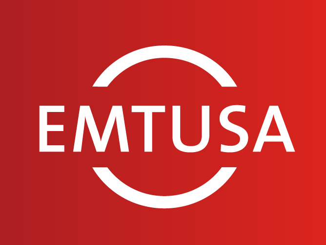 Logo EMTUSA rojo