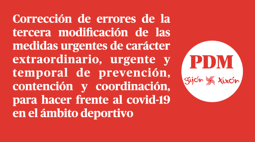 correcciones