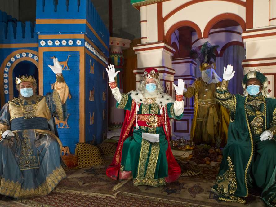 Saludo de los Reyes Magos