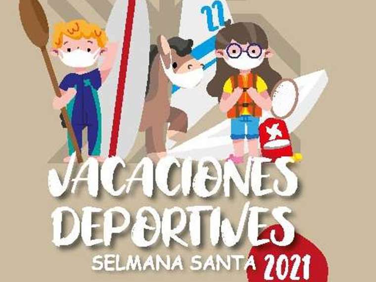 Cartel Vacaciones Deportives Selmana Santa 2021