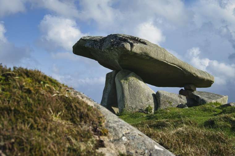 Monumento megalítico en Irlanda.