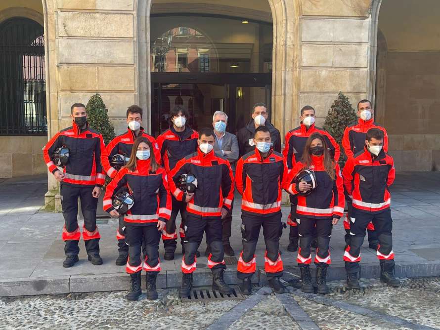 Toma de posesión de nuevos efectivos de Bomberos y Salvamento