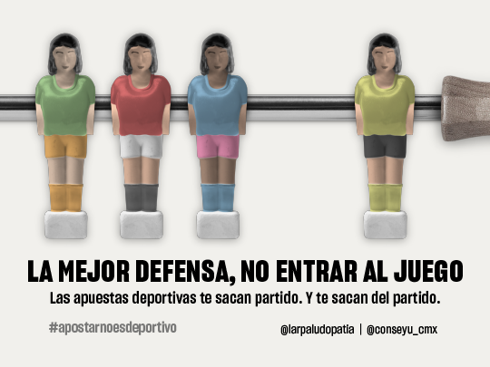 La mejor defensa, no entrar al juego