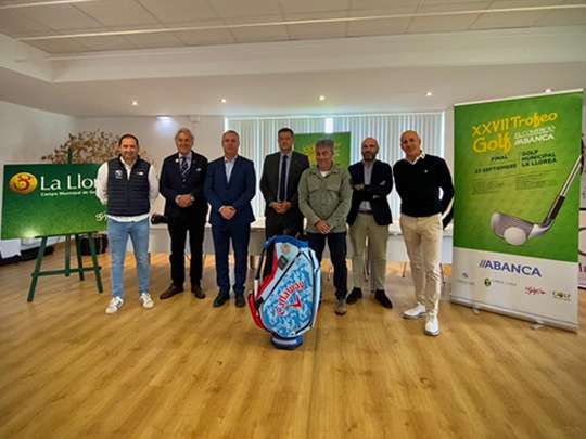 Presentación XXVII Trofeo Golf El Comercio Abanca