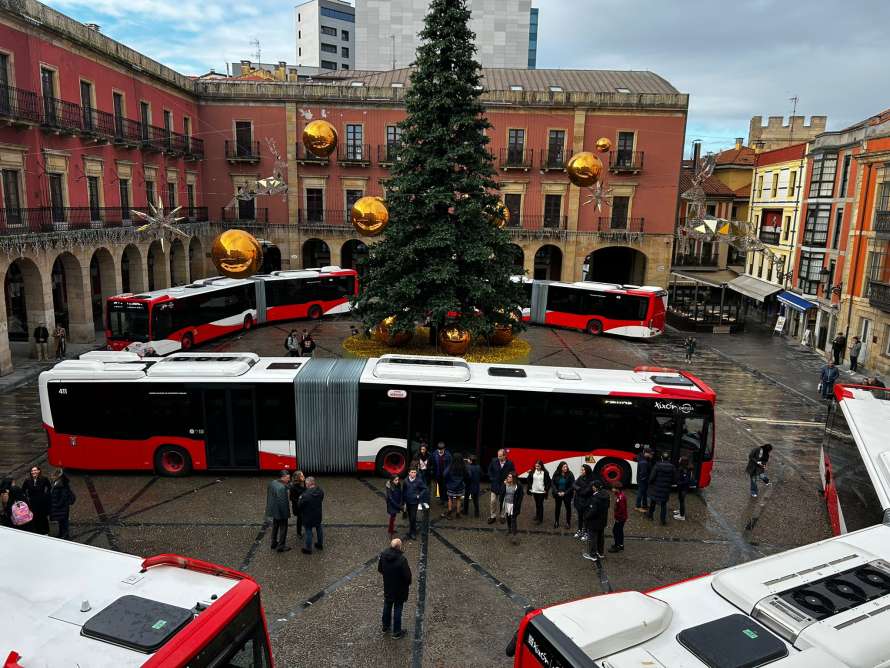 Nuevos autobuses EMTUSA
