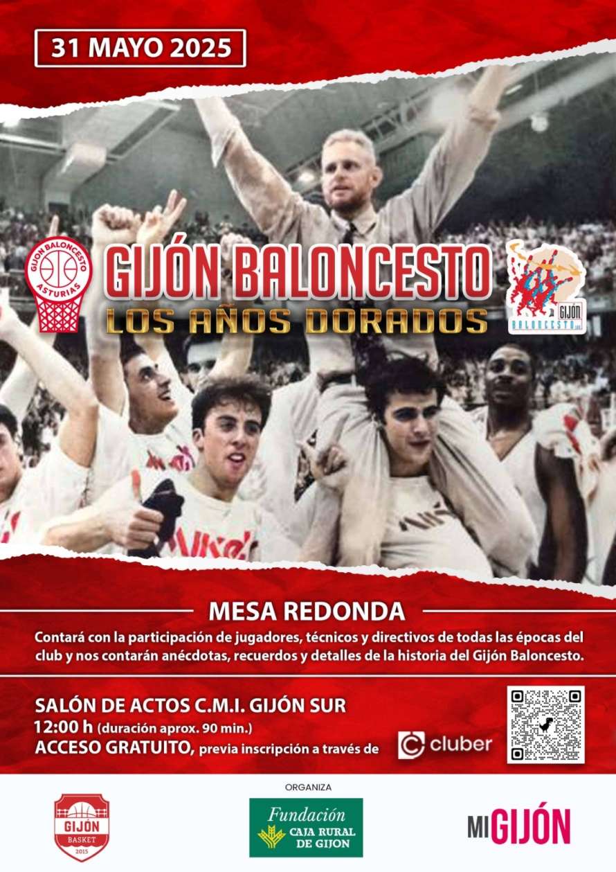 GIJÓN BALONCESTO: "Historia viva". MESA REDONDA GIJON BALONCESTO
