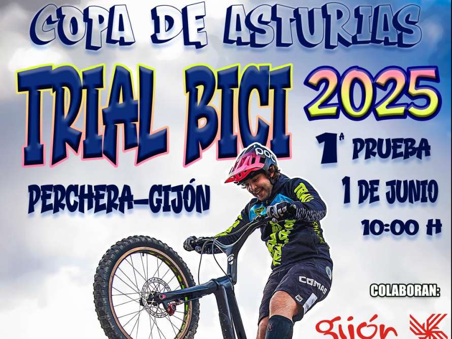 CARTEL COPA ASTURIAS TRIAL BICI