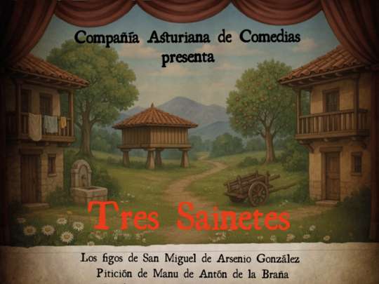 Tres sainetes