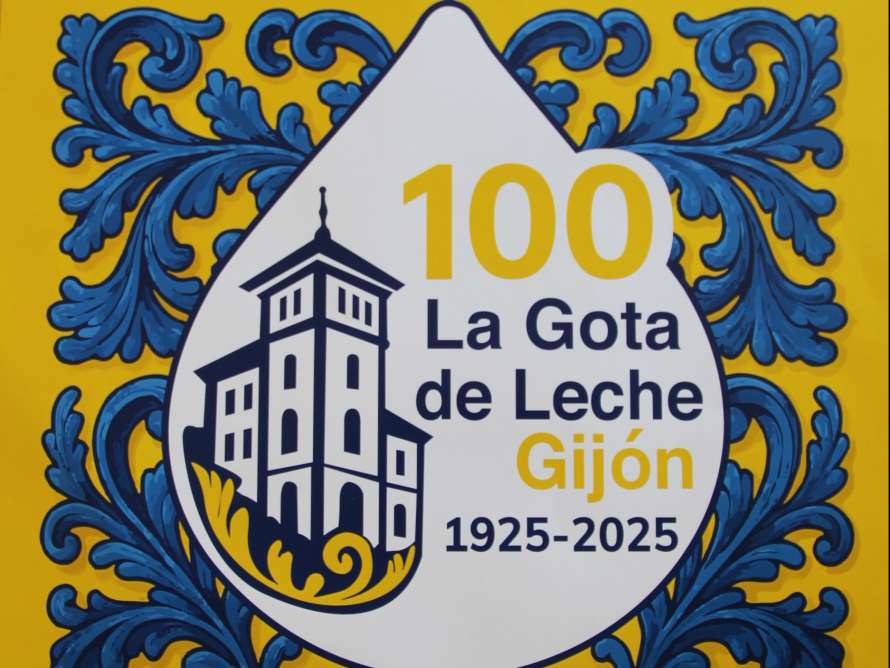 Cartel Centenario Gota de Leche