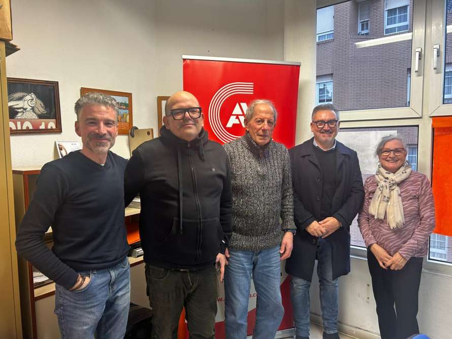 Reunión con la Asociación Vecinal de La Calzada