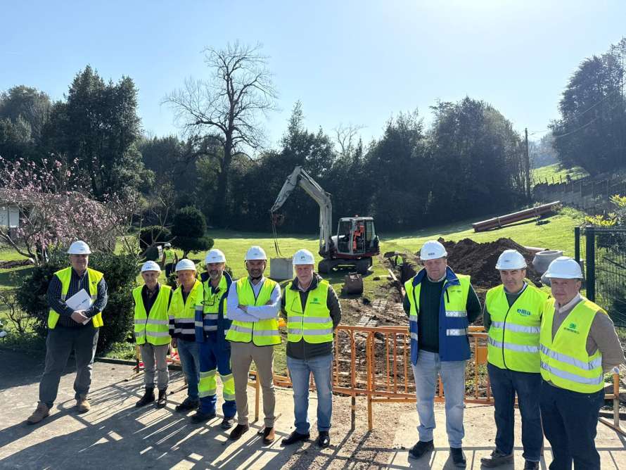 VISITA A LAS OBRAS DE LA EMA EN ARROYO