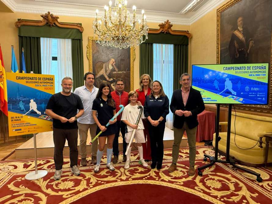 PRESENTACIÓN CAMPEONATO HOCKEY SUB 14