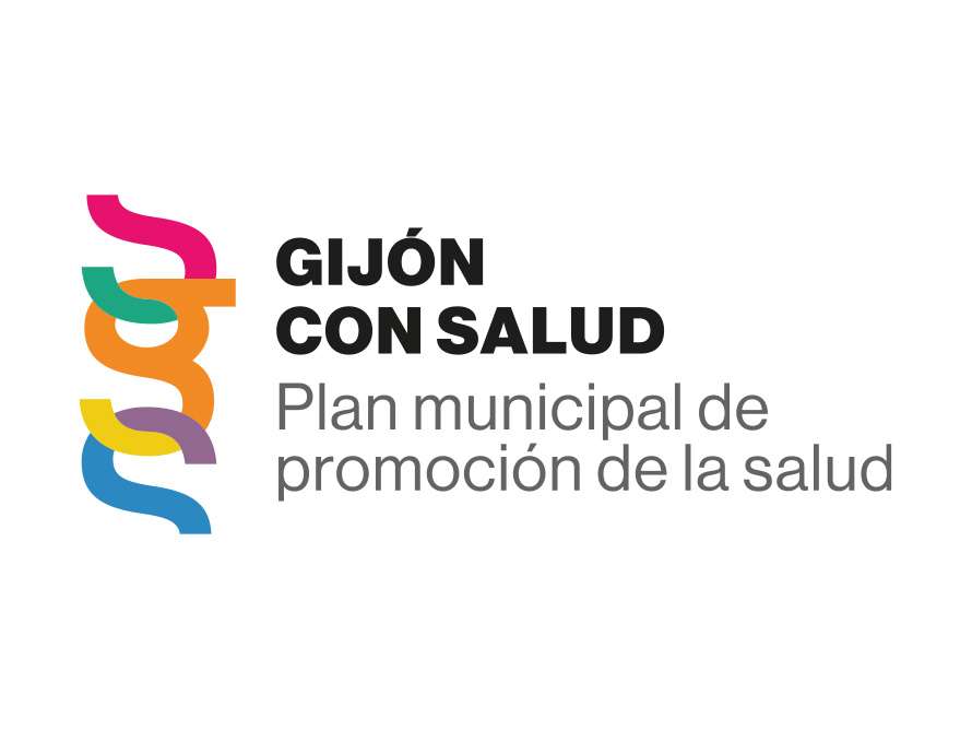 logotipo gijon con salud