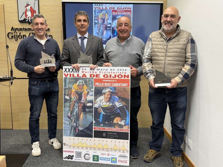 PRESENTACIÓN MARCHA CICLOTURISTA VILLA DE GIJÓN